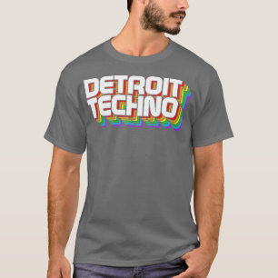 Camiseta Estilo de música del festival Techno House de Detr