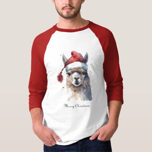 Camiseta Estilo de Navidad de Granja Acogedora (Anverso)