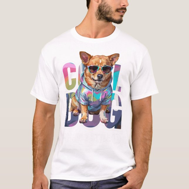 Camiseta Estilo de Perro Genial (Anverso)