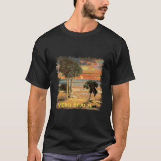Camiseta Estilo de playa con palmeras de Vero Beach