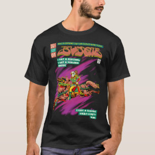 Camiseta Estilo de portada de cómic Budgie