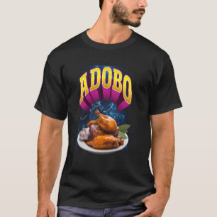 Camiseta Estilo de rap Adobo Meme Bootleg vintage divertido