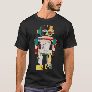 Camiseta Estilo de robótica vintage de juguete retro de Gua
