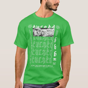 Camiseta Estilo de ropa de calle maldición