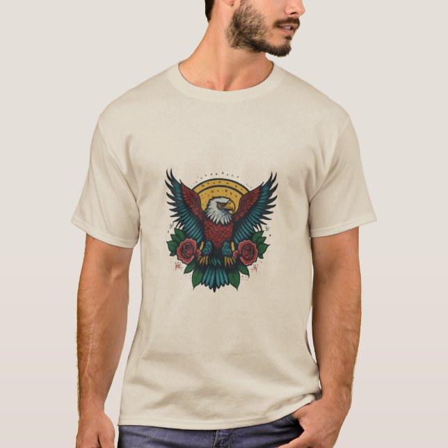 Camiseta Estilo de tatuaje (Anverso)