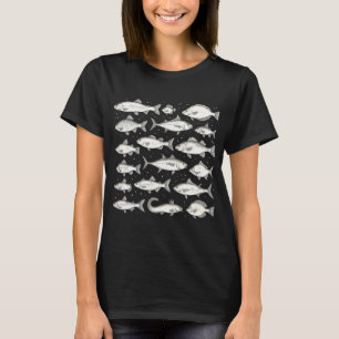 Camiseta Estilo de tatuaje de peces vintage 90s - Animales