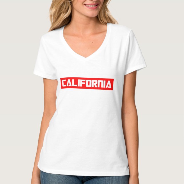 Camiseta Estilo de transformadores de California (Anverso)