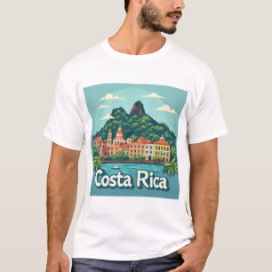 Camiseta 🌸 Estilo de Vacaciones Brisa Tropical del Océano