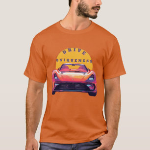 Camiseta 🔥 Estilo de velocidad al atardecer del corredor r
