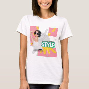 Camiseta Estilo de verano