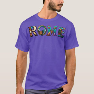 Camiseta Estilo de viaje de Roma