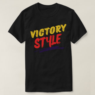 Camiseta estilo de victoria