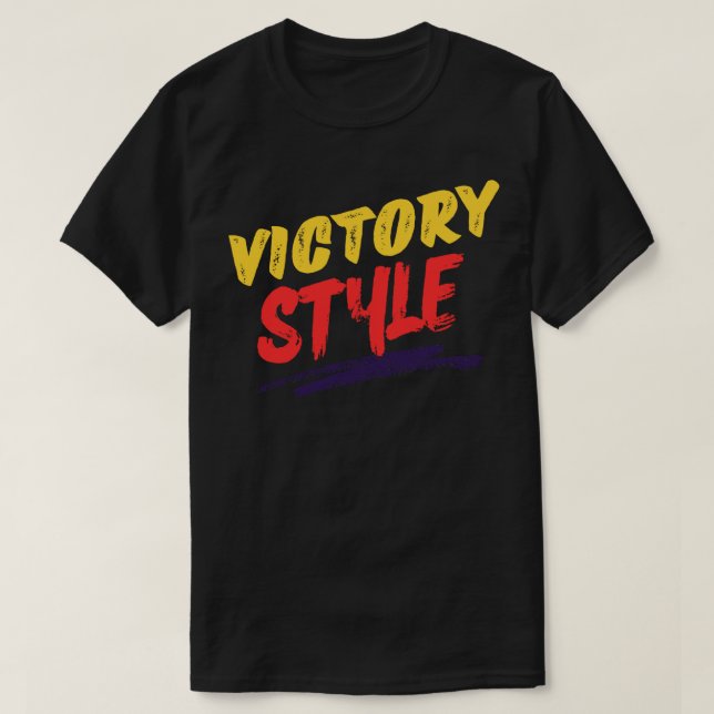 Camiseta estilo de victoria (Diseño del anverso)