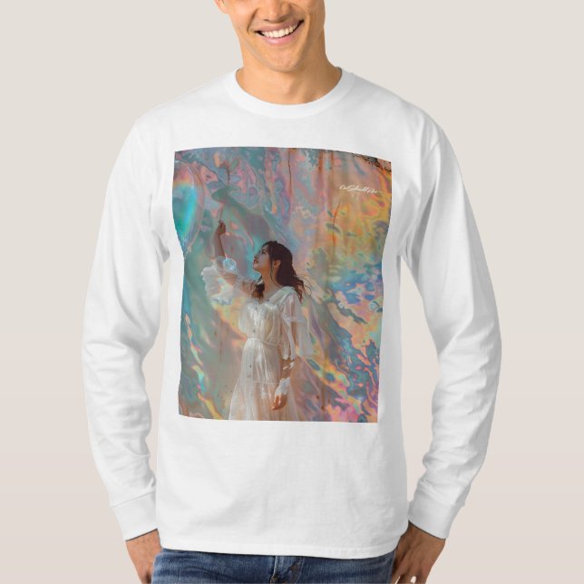 Camiseta Estilo de vida con flare Unisex de manga larga (Anverso)