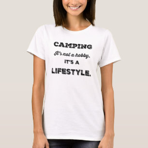 Camiseta Estilo de vida de camping