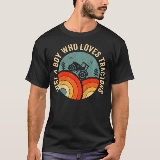 Camiseta Estilo de vida de granja para niños Solo un niño q