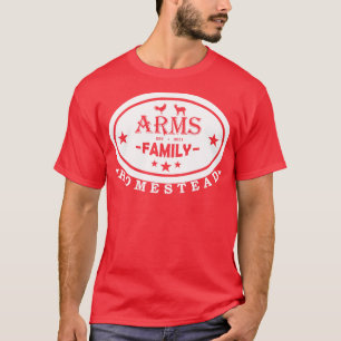 Camiseta Estilo de vida de la familia Arms