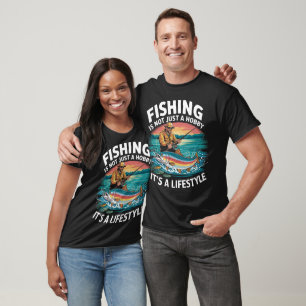 Camiseta Estilo de vida de la pesca