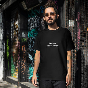 Camiseta Estilo de vida del Festival Negro