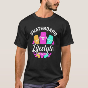 Camiseta Estilo de vida del Skateboard
