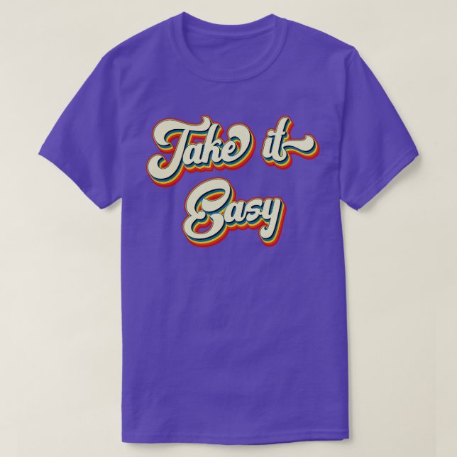 Camiseta Estilo de vida fácil para Retro (Diseño del anverso)