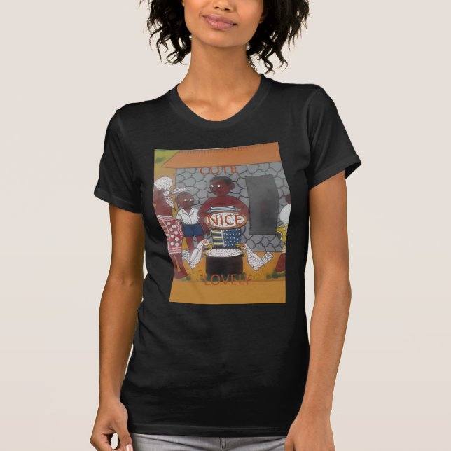 Camiseta Estilo de vida tradicional africano (Anverso)