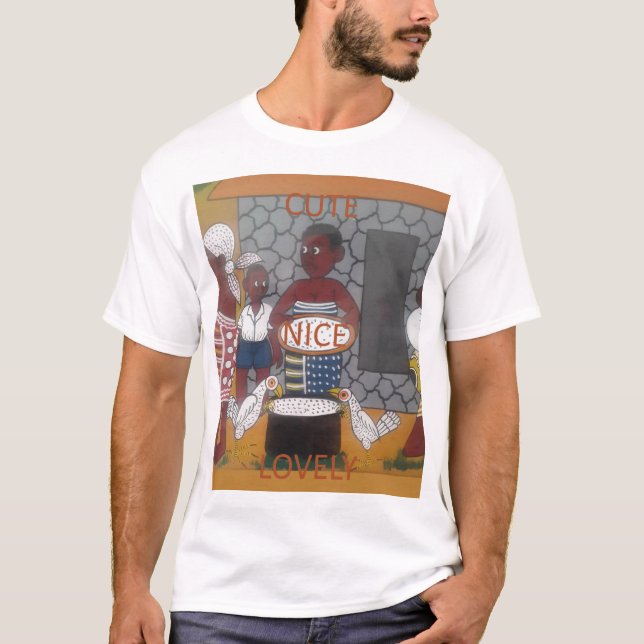 Camiseta Estilo de vida tradicional africano (Anverso)
