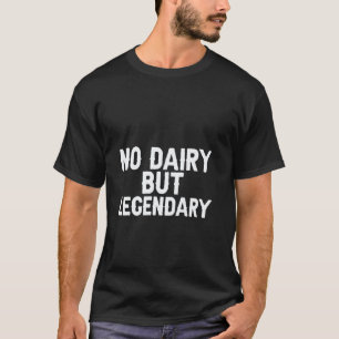 Camiseta Estilo de vida vegano legendario sin lácteos