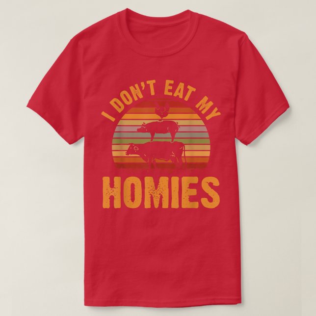 Camiseta Estilo de vida vegetal saludable (Diseño del anverso)