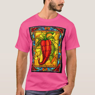 Camiseta Estilo de vidrio contenido: Habanero Pepper