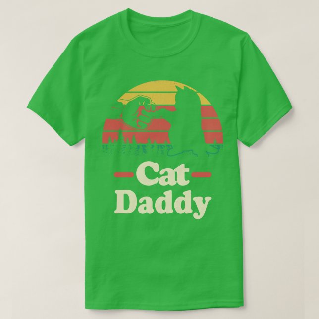 Camiseta Estilo de vintage de Cat Daddy (Diseño del anverso)