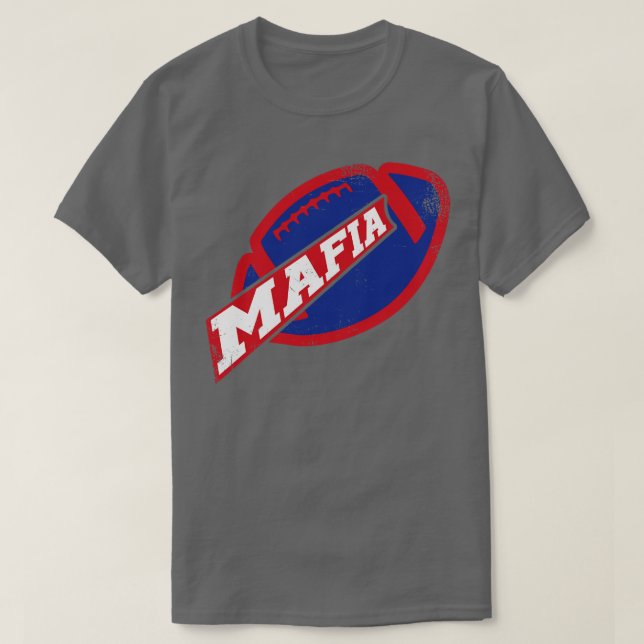 Camiseta Estilo de vintage de mafia (Diseño del anverso)