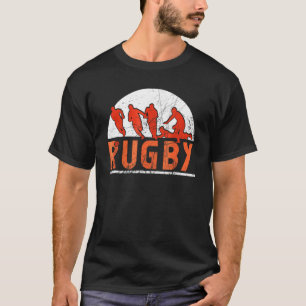 Camiseta Estilo de vintage de rugby