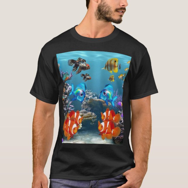 Camiseta Estilo del acuario (Anverso)