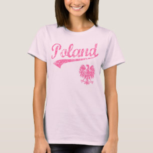 Camiseta Estilo del deporte de Polonia