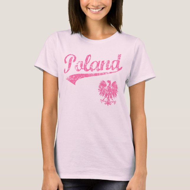 Camiseta Estilo del deporte de Polonia (Anverso)