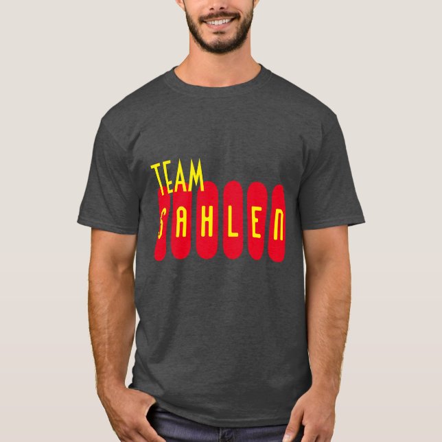 Camiseta Estilo del equipo de Sahlen 50 (Anverso)