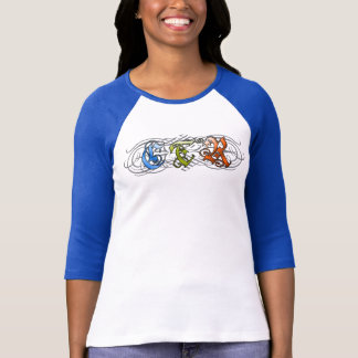 Camiseta Estilo del Flourish del CTR - D1