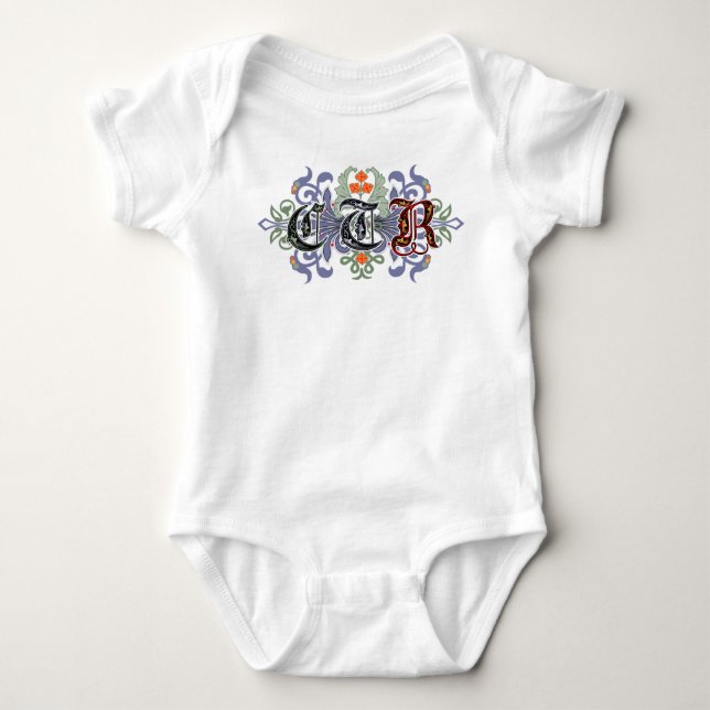 Camiseta Estilo del Flourish del CTR - un CC04 (Anverso)