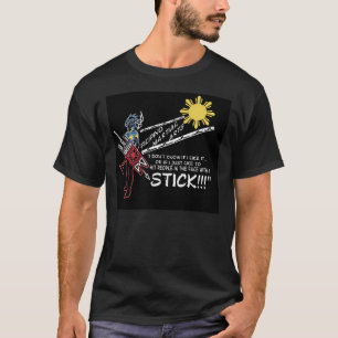 Camiseta Estilo del humor Face2stick de LFS-Kali FMA