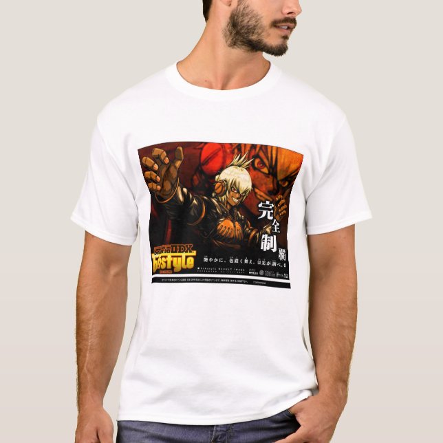 Camiseta estilo del iidx del beatmania 6to (Anverso)