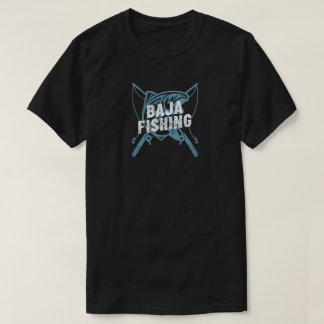 Camiseta Estilo del logotipo de la pesca de baja altura