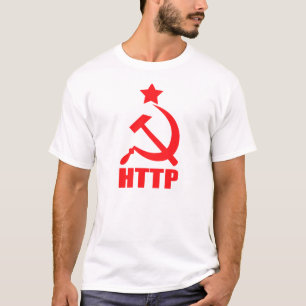 Camiseta Estilo del soviet del HTTP
