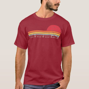 Camiseta Estilo del tren retro