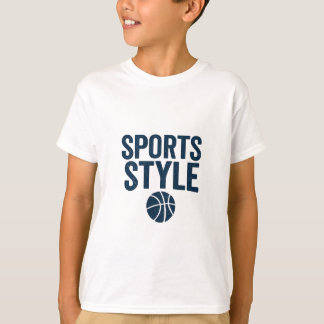 Camiseta estilo deportivo 