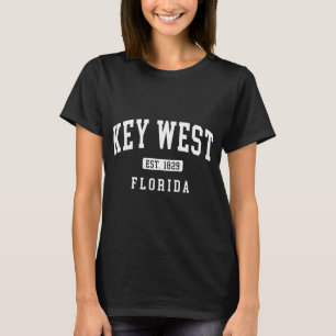 Camiseta Estilo deportivo de Key West Establecido en 1829 F