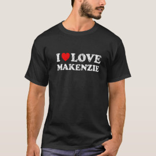 Camiseta Estilo desgastado grunge angustiado amo Makenzie