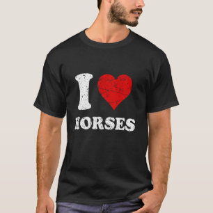 Camiseta Estilo desgastado grunge angustiado Me encantan lo
