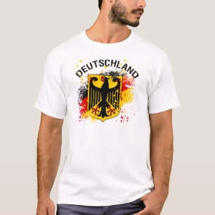 Camiseta Estilo Deutschland del Grunge - diseño de Alemania