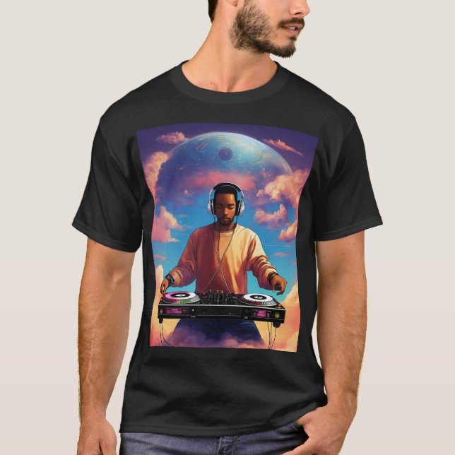 Camiseta Estilo DJ: Desata el ritmo de tu armario (Anverso)
